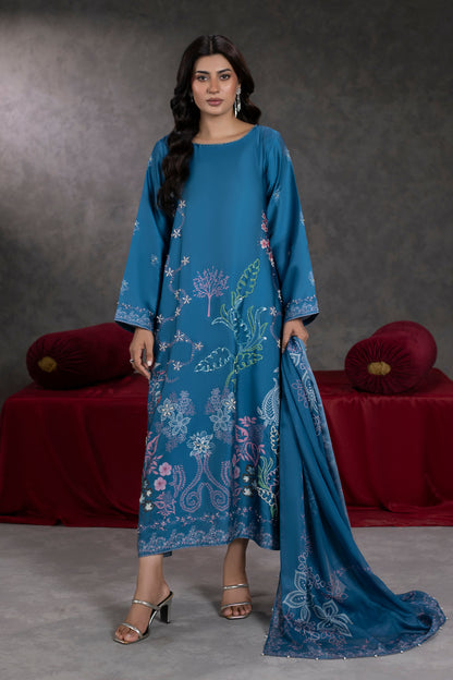 Serene Glow Shamoze Silk Suit